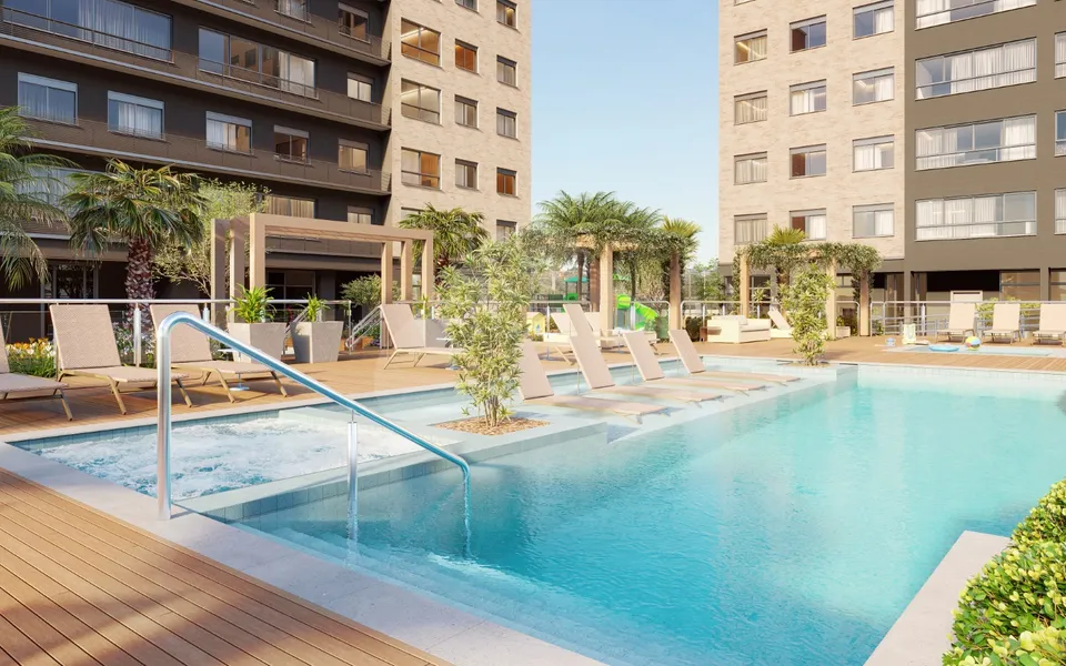 Garden Home Resort - Apartamento com 45,46 m², em Tristeza — foto 27