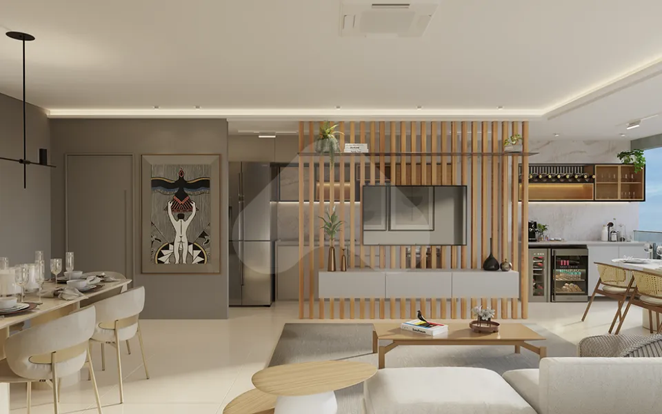 Alameda Rio - Apartamento com 93 m², em Madalena — foto 32