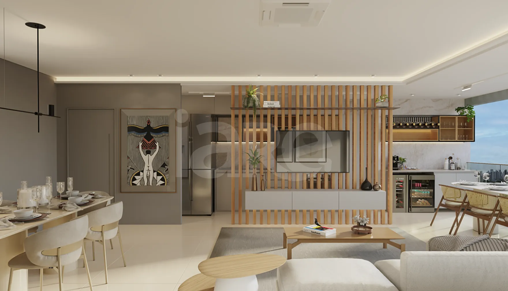 Alameda Rio - Apartamento com 93 m², em Madalena — foto 4
