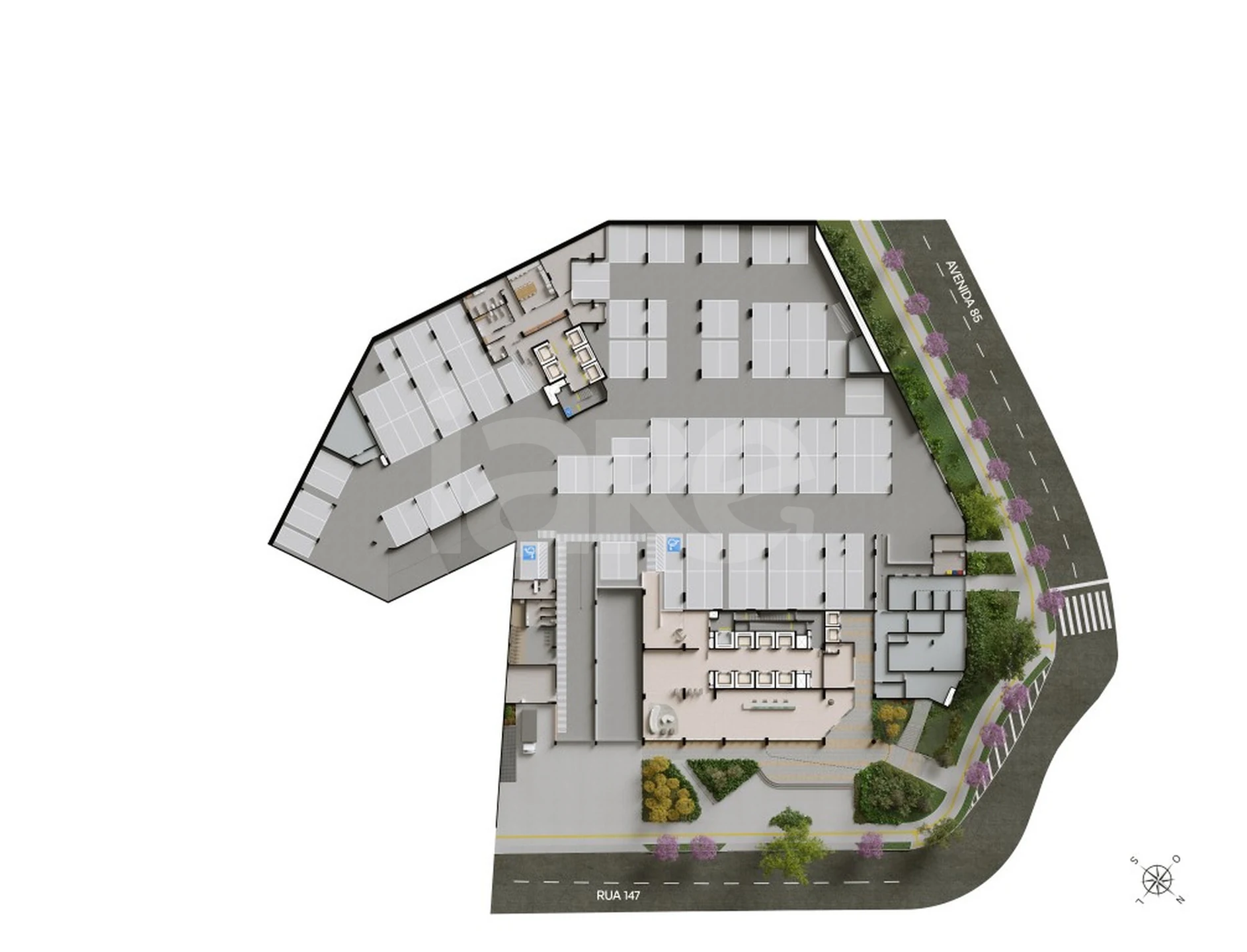 Planta — Pavimento subsolo 2