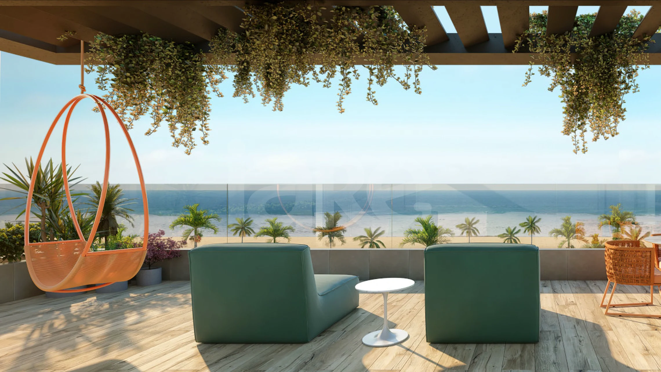 Farol Beach Carneiros - Apartamento com 44,67 m², em Tamandaré — foto 2