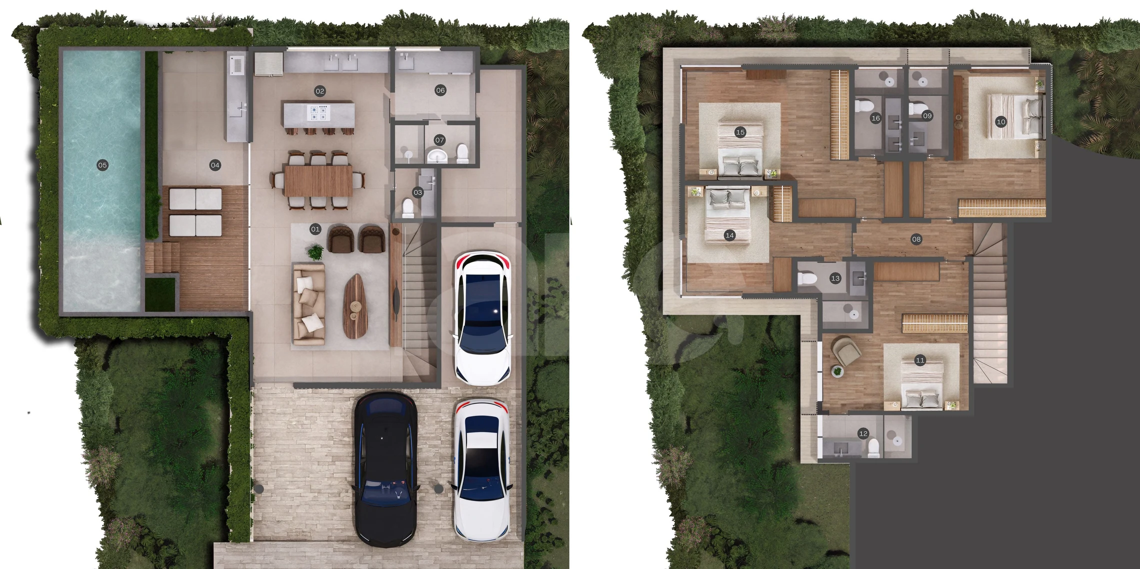 Planta — Casa em Condomínio 331,71 m²