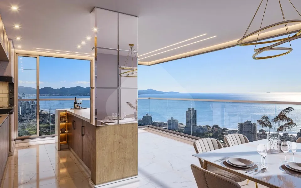 Baía Rica - Apartamento com 119,07 m², em Perequê — foto 14
