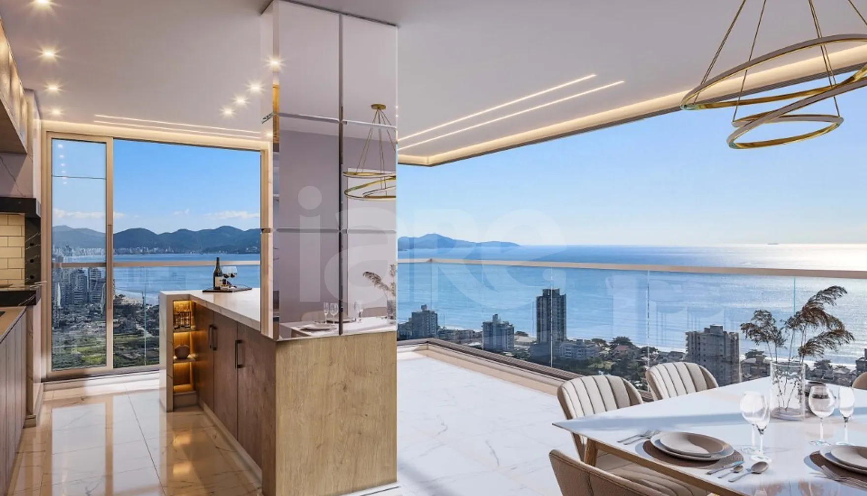 Baía Rica - Apartamento com 119,07 m², em Perequê — foto 2