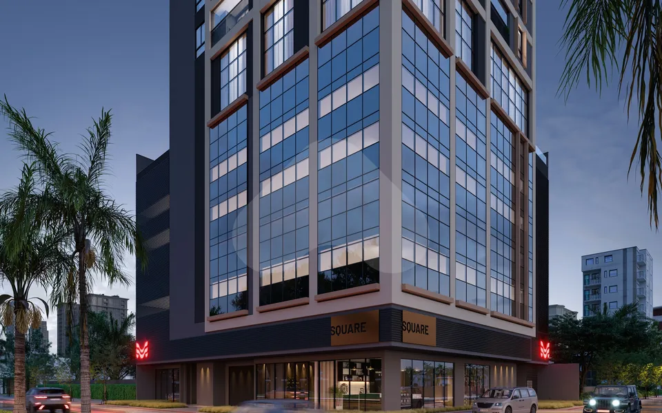 Square - Apartamento com 82,25 m², em Perequê — foto 2