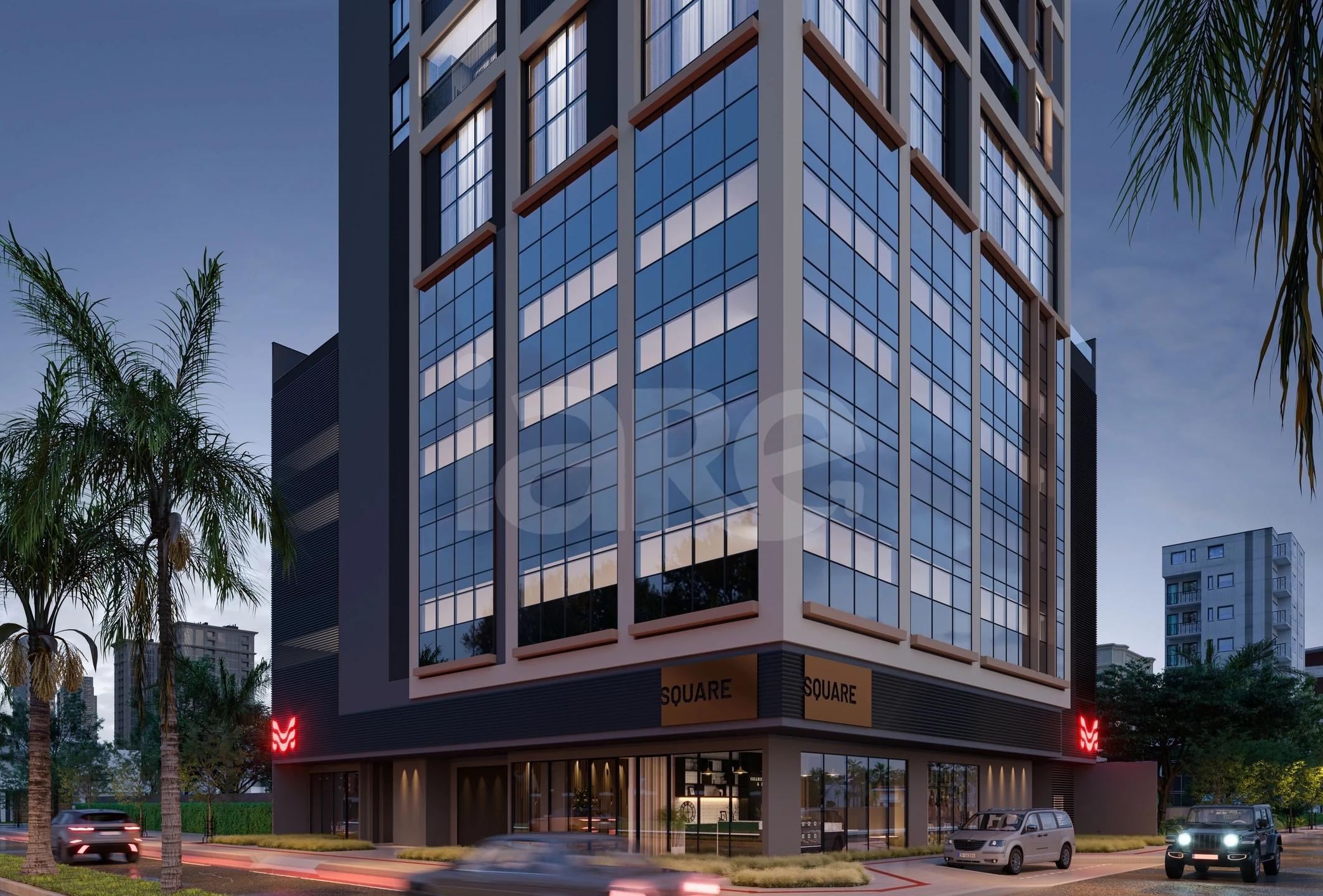 Square - Apartamento com 82,25 m², em Perequê — foto 3