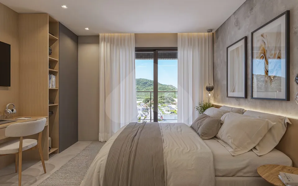 Saint Zambelli - Studio com 34,81 m², em Ingleses do Rio Vermelho — foto 42