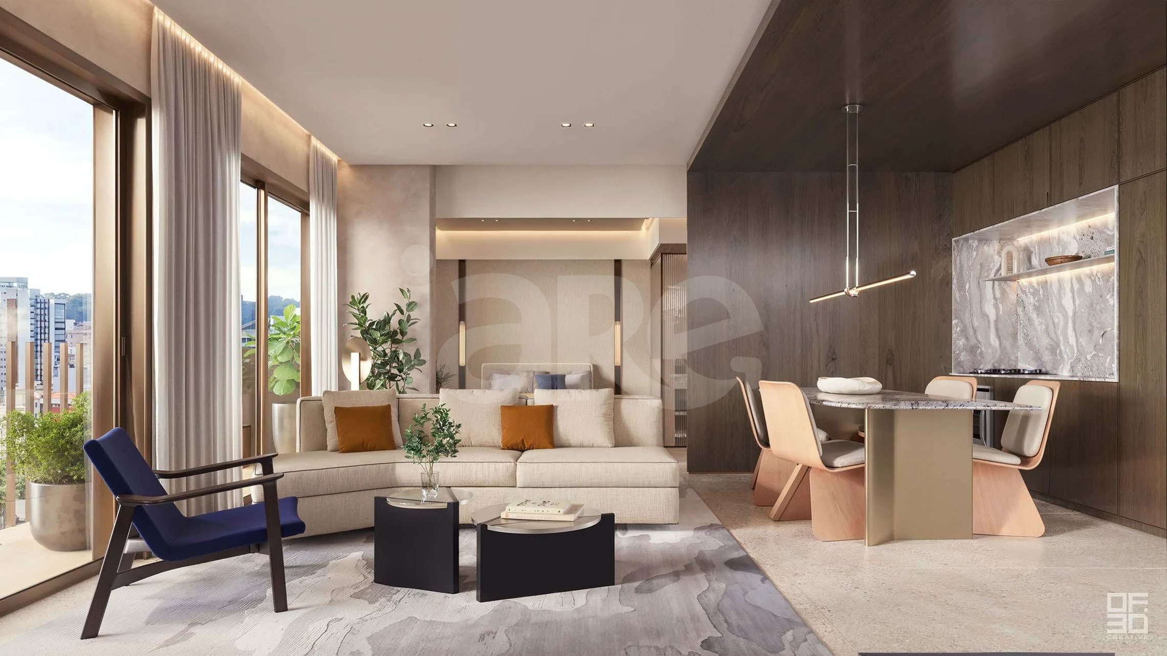 Turin - Studio com 32,44 m², em Batel — foto 3