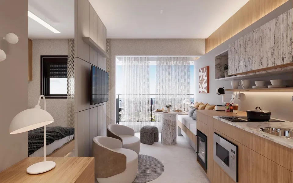 Domani Vila Mariana - Apartamento com 24,43 m², em Vila Mariana — foto 5
