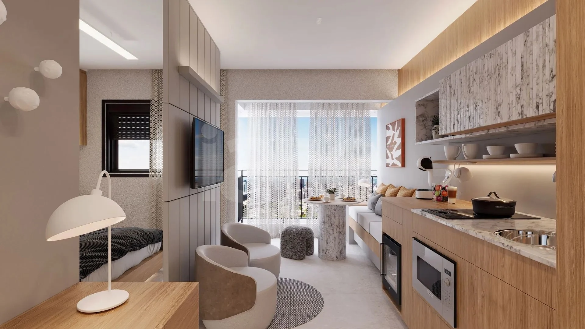 Domani Vila Mariana - Apartamento com 24,43 m², em Vila Mariana — foto 5