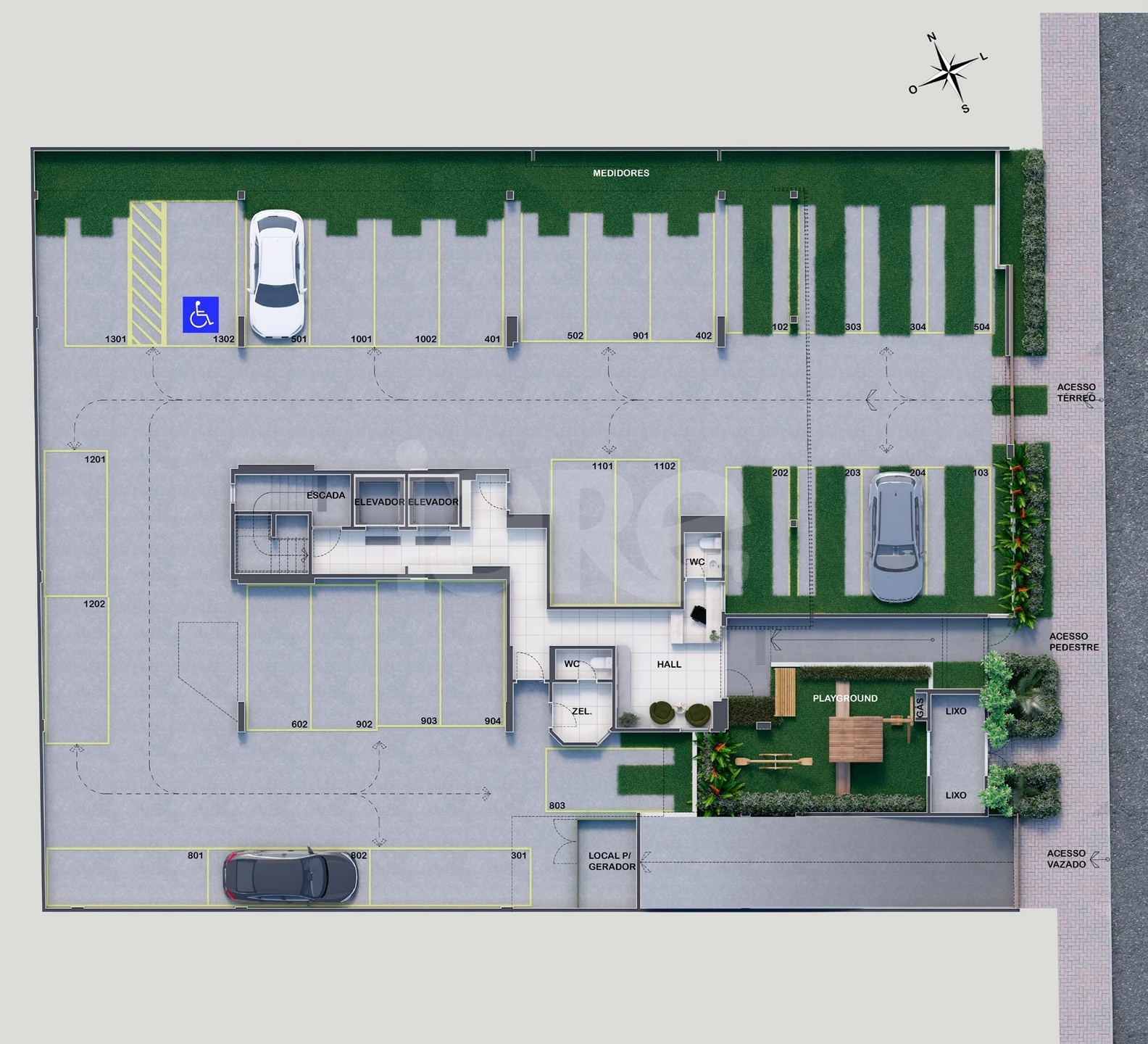 Planta — Pavimento térreo