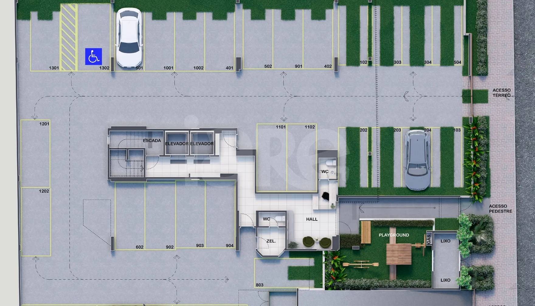 Planta — Pavimento térreo