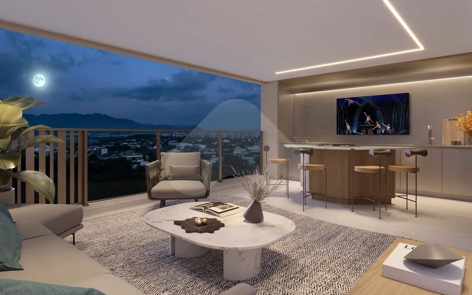 Woods Park Design by Edsa - Apartamento com 100,69 m², em Barra da Tijuca — foto 8