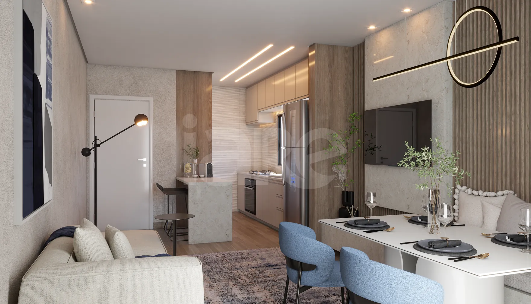 Goa - Apartamento com 65,06 m², em Água Verde — foto 3