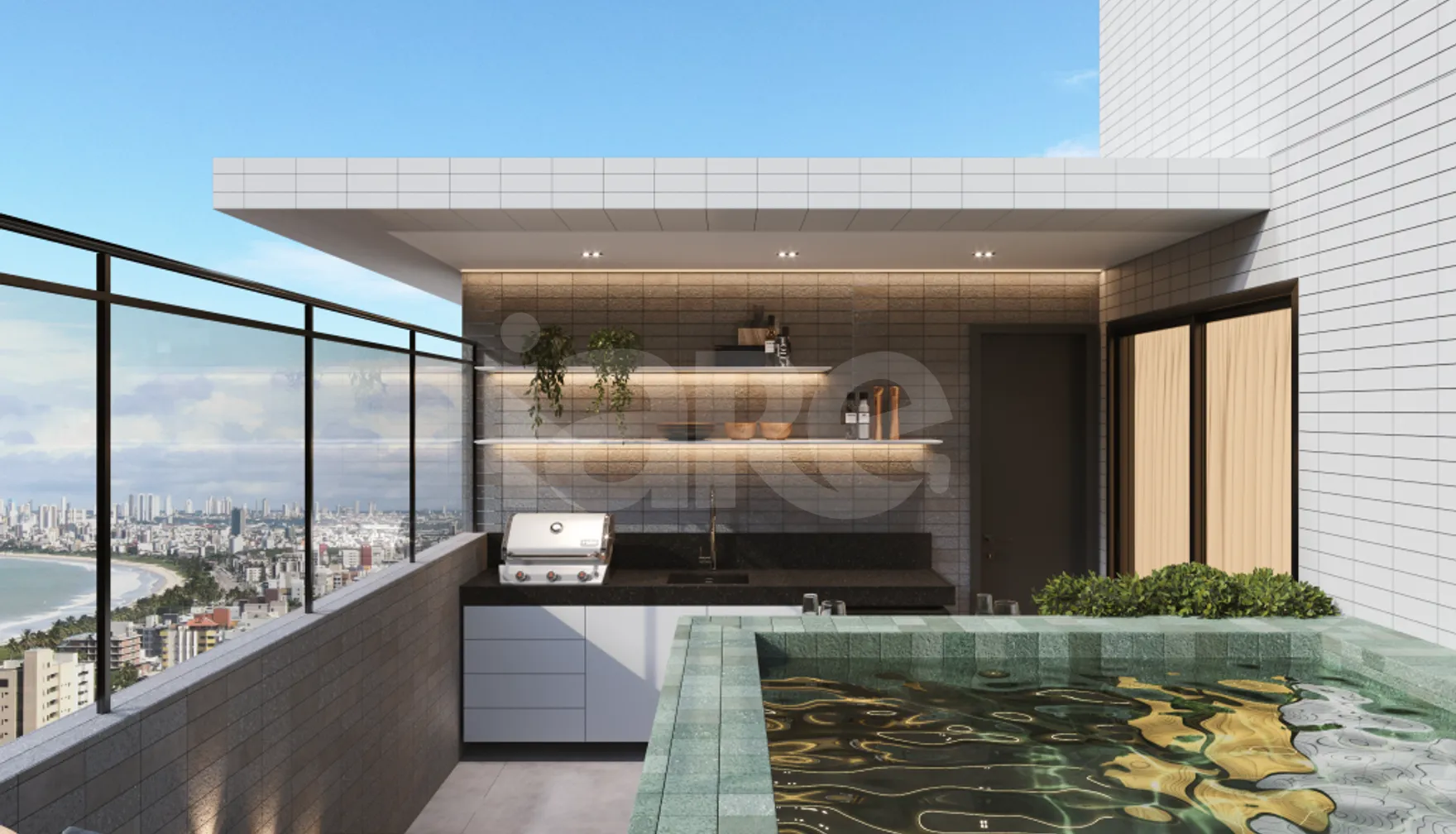 Porto Jardins - Apartamento com 66,13 m², em Intermares — foto 13