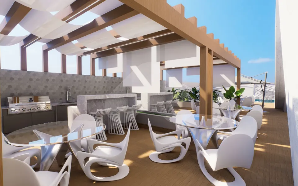 White Tower - Apartamento com 46,26 m², em Perequê — foto 29