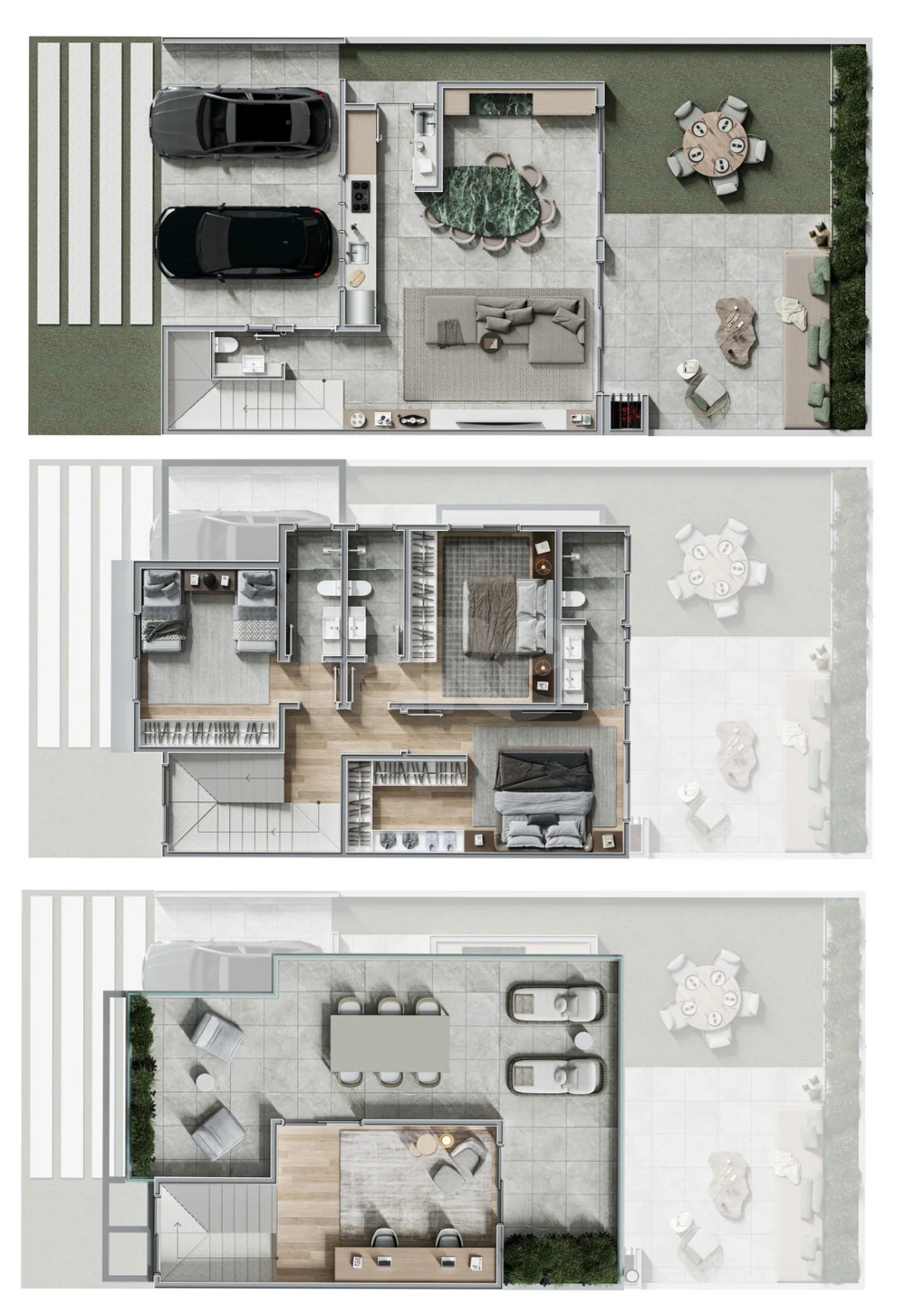 Planta — Casa em Condomínio 247,03 m²