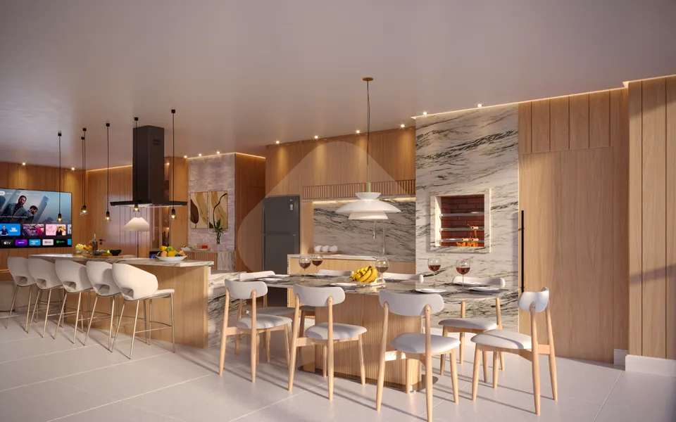 Summer Bay Home - Apartamento com 80,5 m², em Balneário Perequê — foto 5