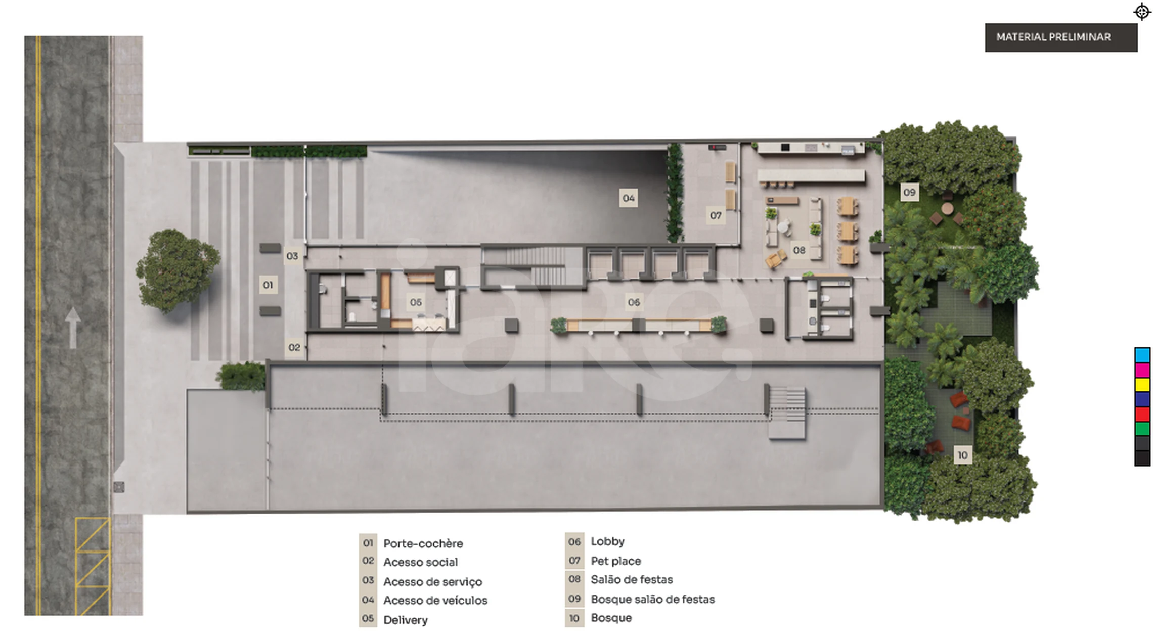 Planta — Pavimento térreo