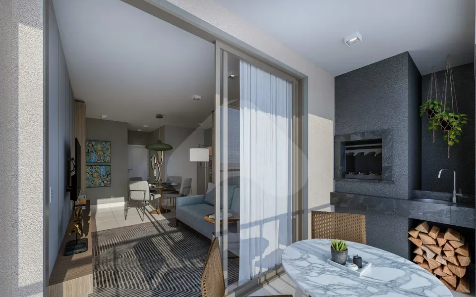 Lago Di Como - Apartamento com 60,19 m², em São Judas — foto 4