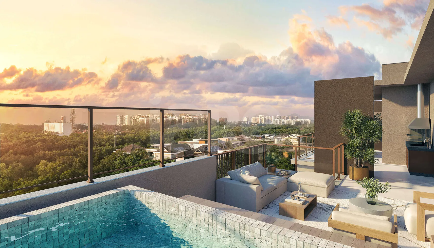 OX Park Design by Edsa - Cobertura com 310,64 m², em Barra da Tijuca — foto 16