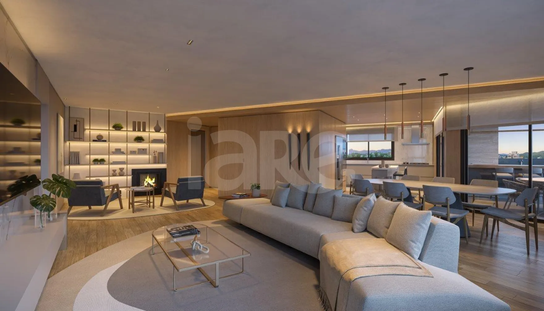 Planta — Apartamento 210 m²