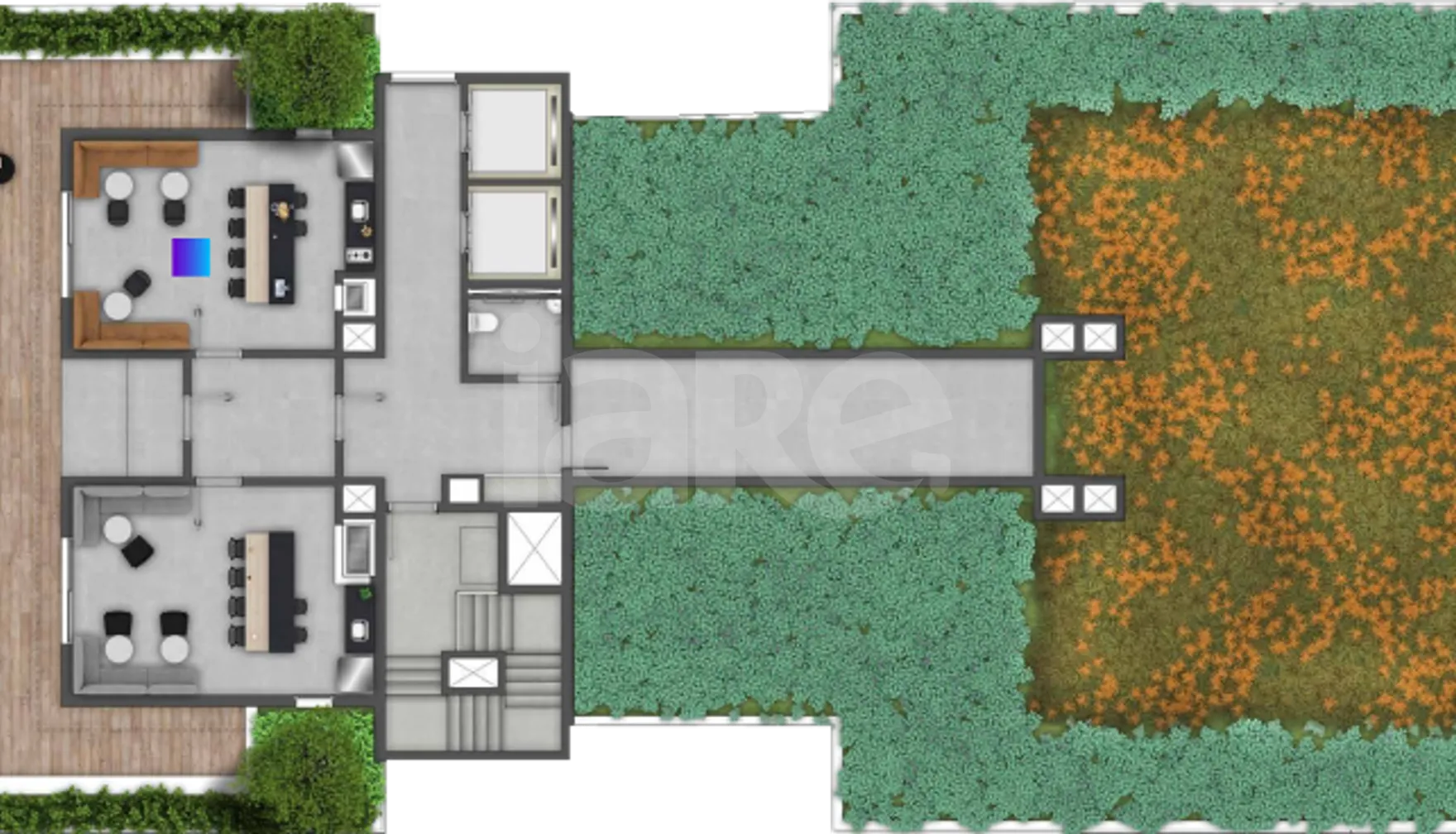 Planta — Pavimento rooftop
