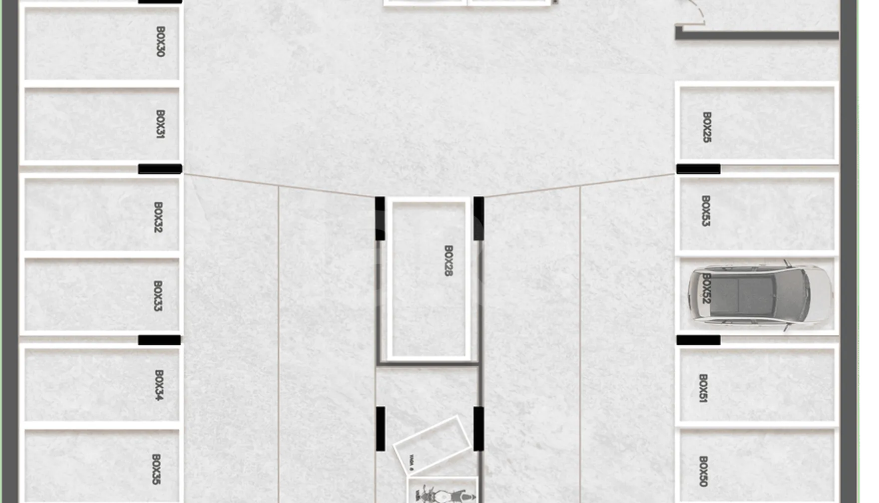 Planta — Pavimento subsolo 2