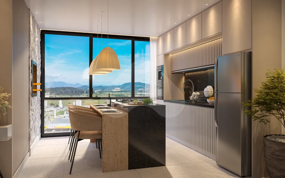 Summer Bay Home - Apartamento com 80,5 m², em Balneário Perequê — foto 18