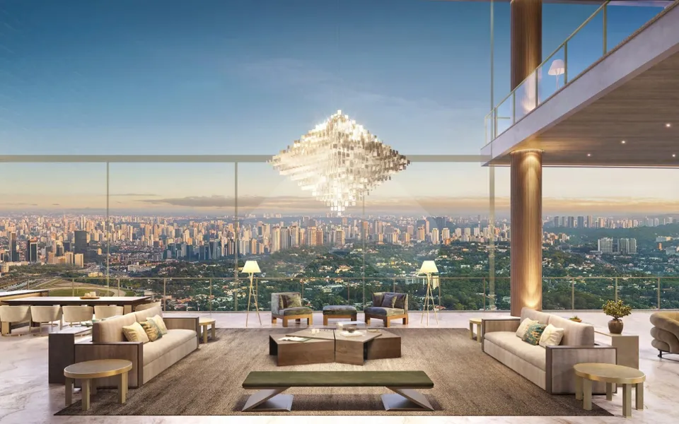 Vista Cyrela Venezia - Apartamento com 464,5 m², em Jardim Guedala — foto 3