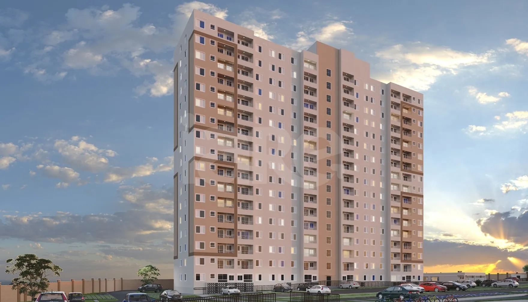 Império do Ouro - Apartamento com 42,3 m², em Centro — foto 1