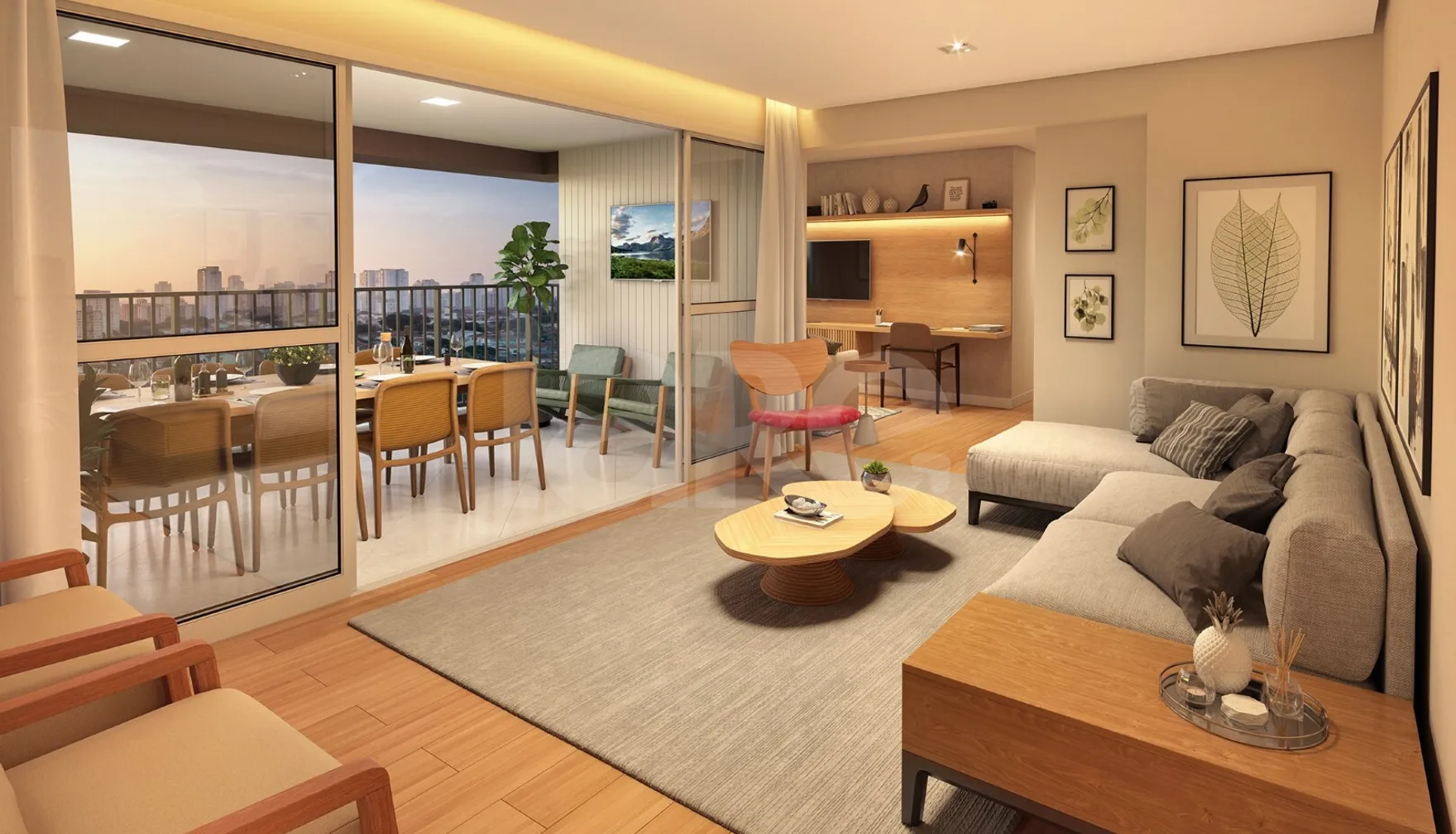 Ohana Morumbi - Apartamento com 94,86 m², em Morumbi — foto 3
