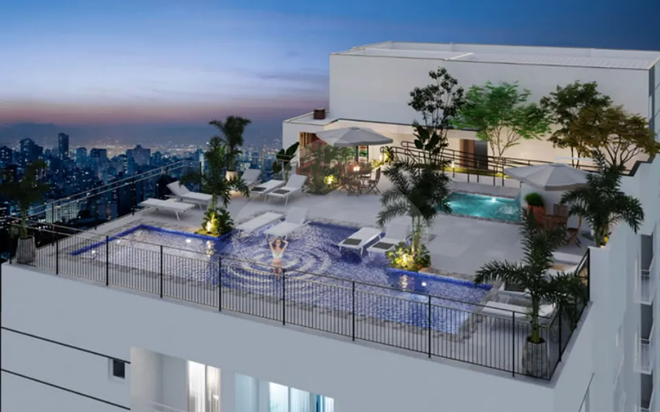Station Park Vila Ema - Studio com 29,63 m², em Vila Ema — foto 30