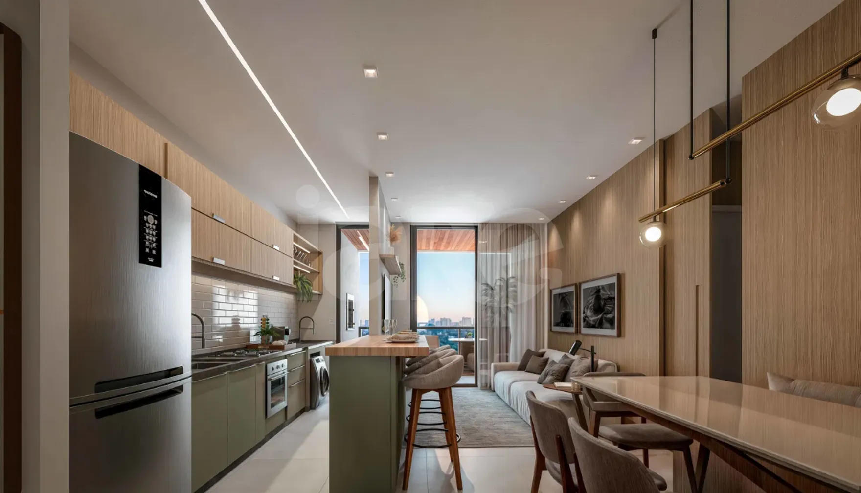 Collina Del Mare - Garden com 106,1 m², em Nações — foto 6