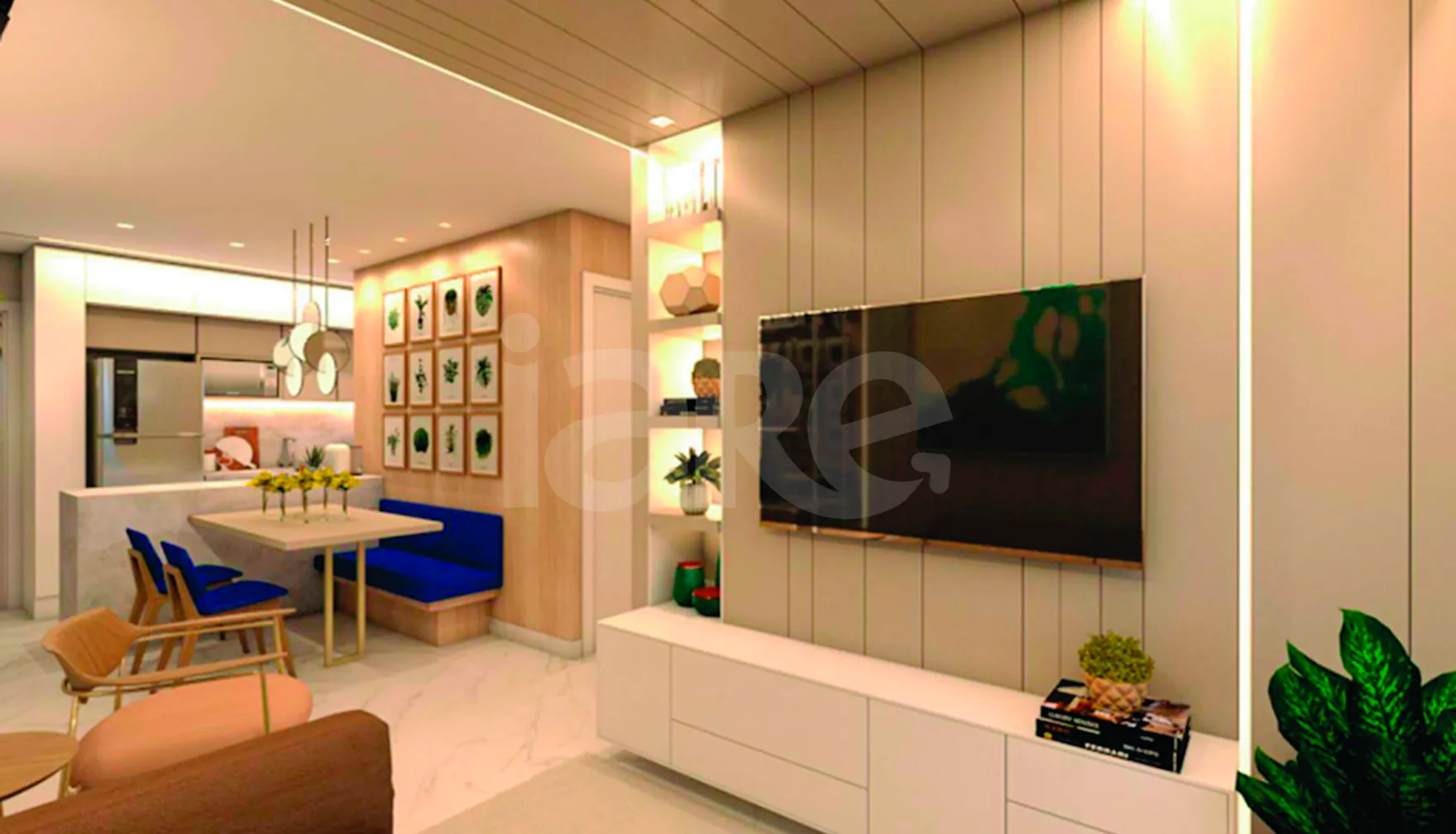 Parc Jardin - Apartamento com 57,37 m², em Boa Viagem — foto 2