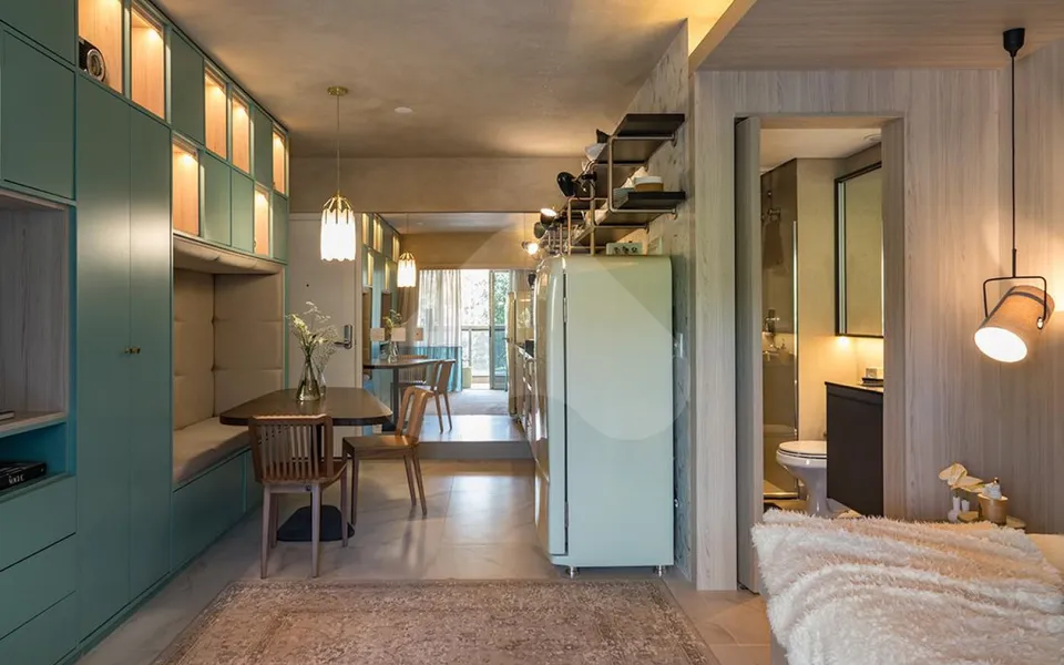 Setin Downtown Praça da República - Studio com 28,47 m², em Centro — foto 2