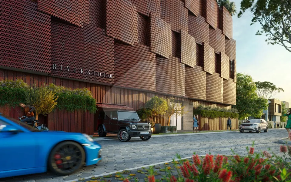 Riverside 01 - Apartamento com 109,95 m², em Centro — foto 2