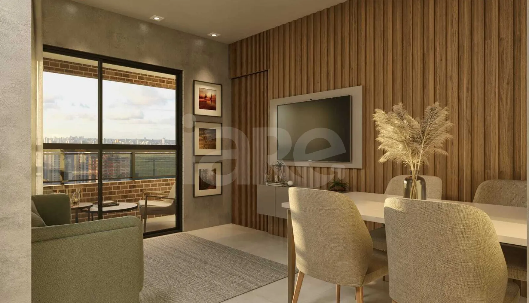 Marcos Lira - Apartamento com 50,5 m², em Iputinga — foto 2