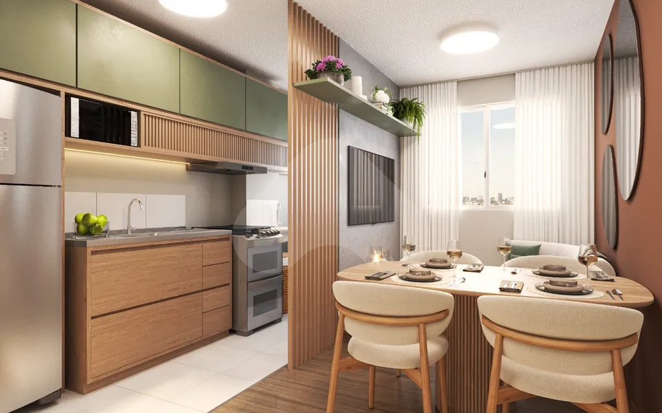 Campo do Cerrado - Apartamento com 38,37 m², em Vila das Flores — foto 8