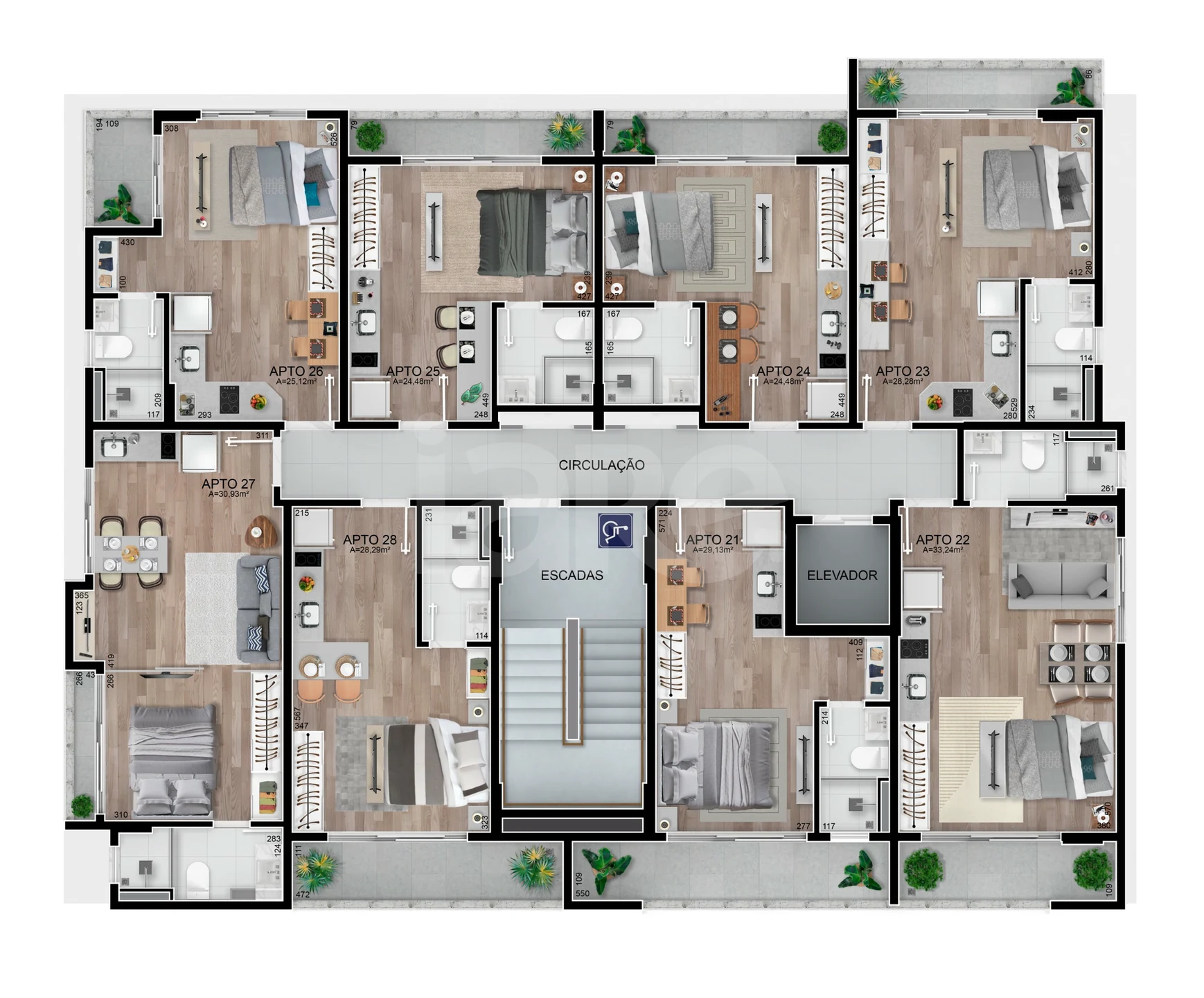 Planta — Pavimento 2