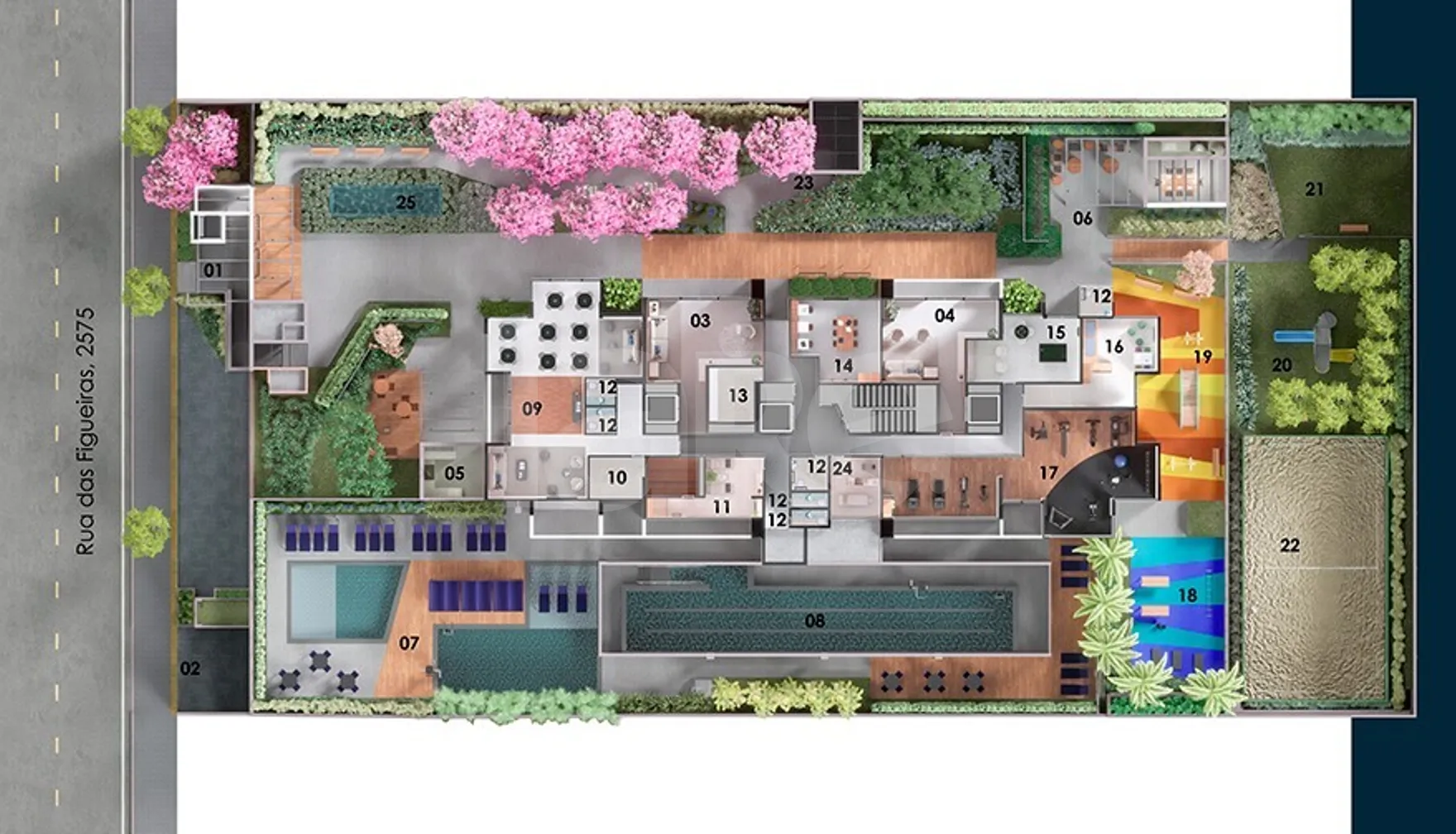 Planta — Implantação