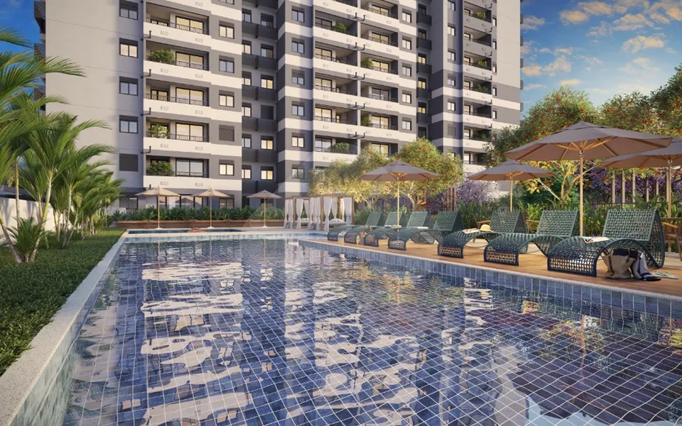 011 Brooklin Residence Riva - Apartamento com 40,31 m², em Brooklin Novo — foto 3