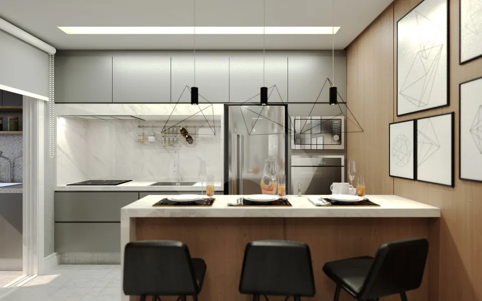 Vera Cruz - Apartamento com 43,05 m², em Vila Gustavo — foto 3