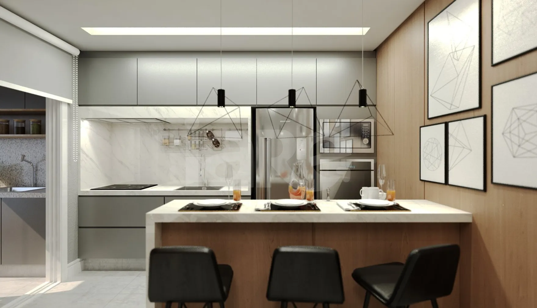 Vera Cruz - Apartamento com 43,05 m², em Vila Gustavo — foto 3