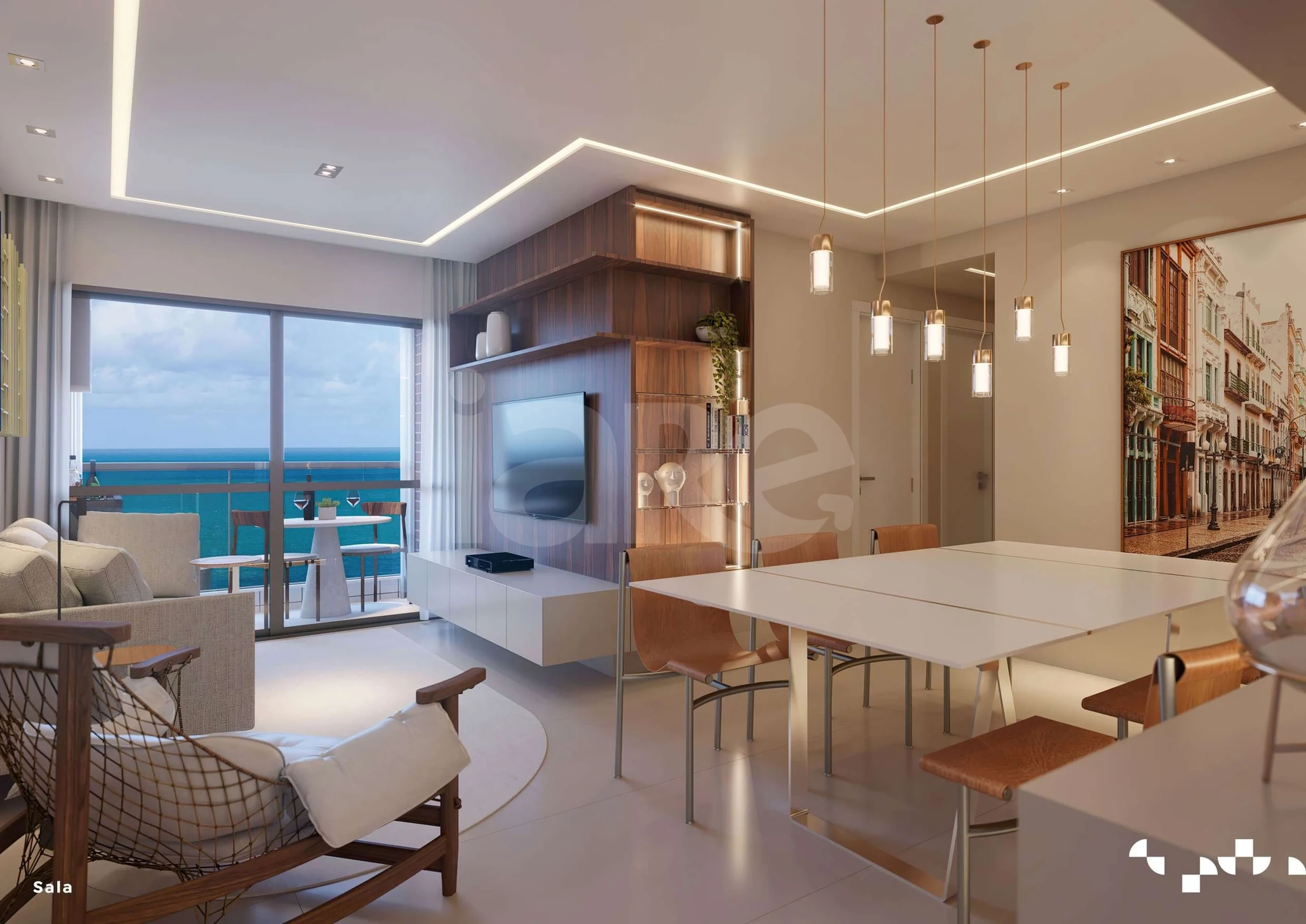 Parador de Madrid - Apartamento com 79 m², em Pina — foto 2