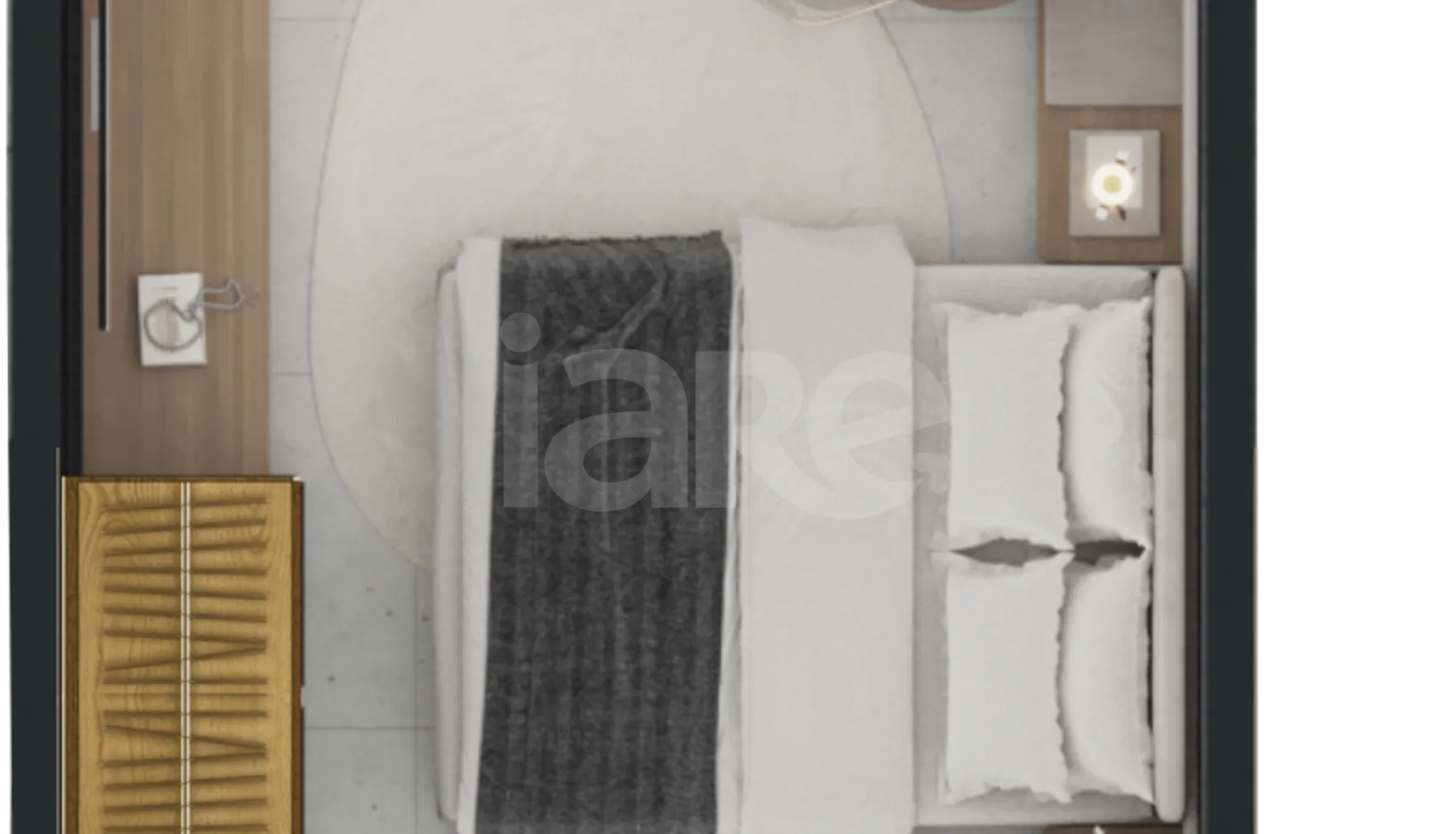 Planta — Studio 22,54 m²