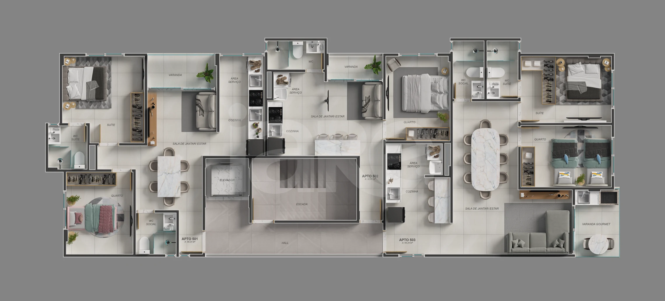 Planta — Pavimento 05