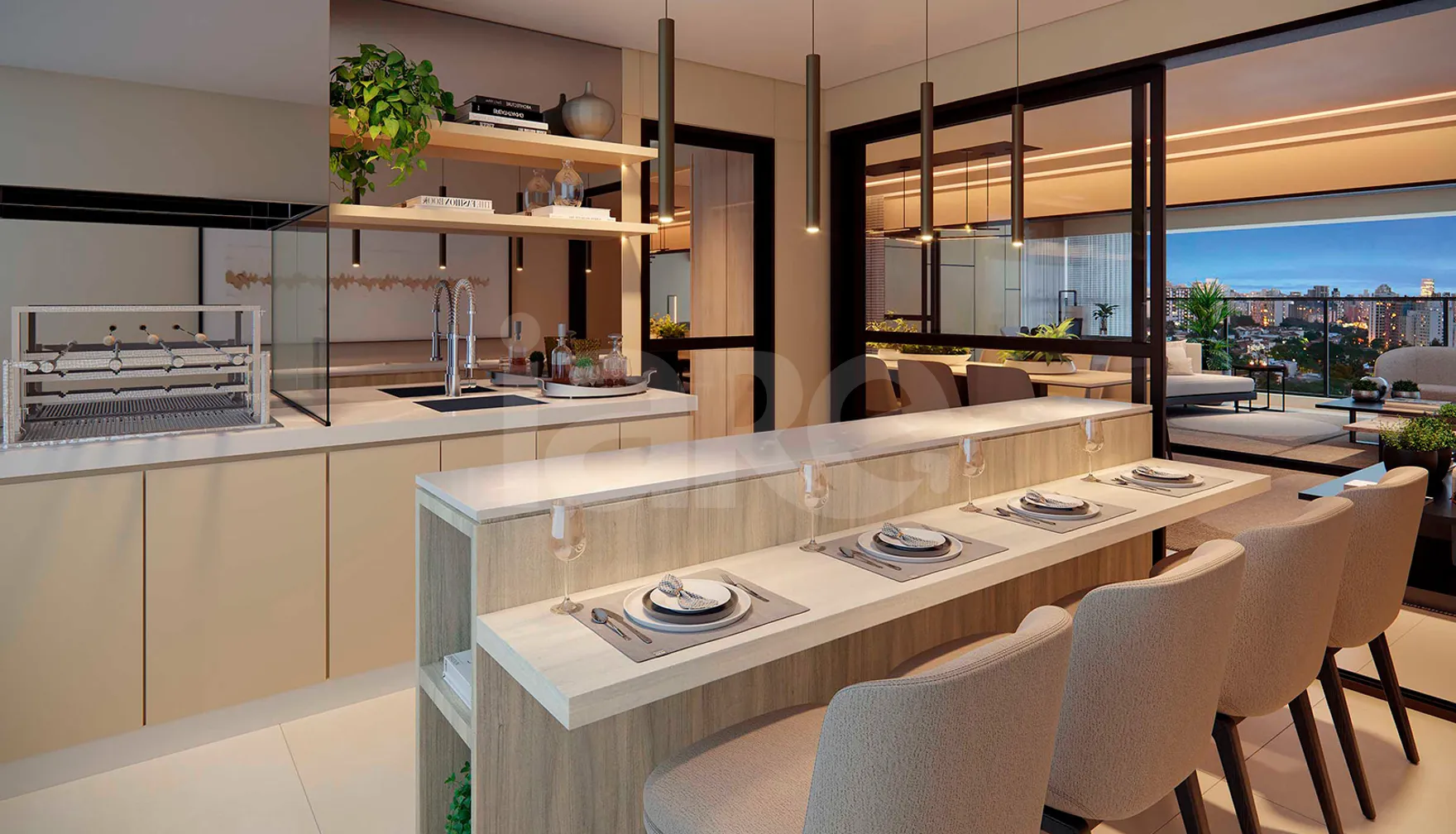 Ampére Brooklin - Apartamento com 262,35 m², em Brooklin Paulista — foto 3