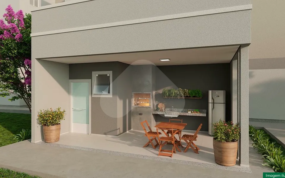 Flores da Alvorada - Apartamento com 47,8 m², em Bela Vista — foto 16