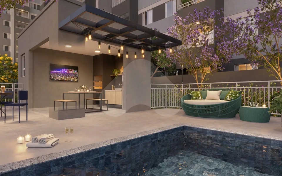 Equale Condomínio Clube - Apartamento com 35,08 m², em Socorro — foto 14